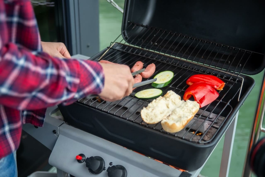 2 brenner gasgrill indirektes grillen